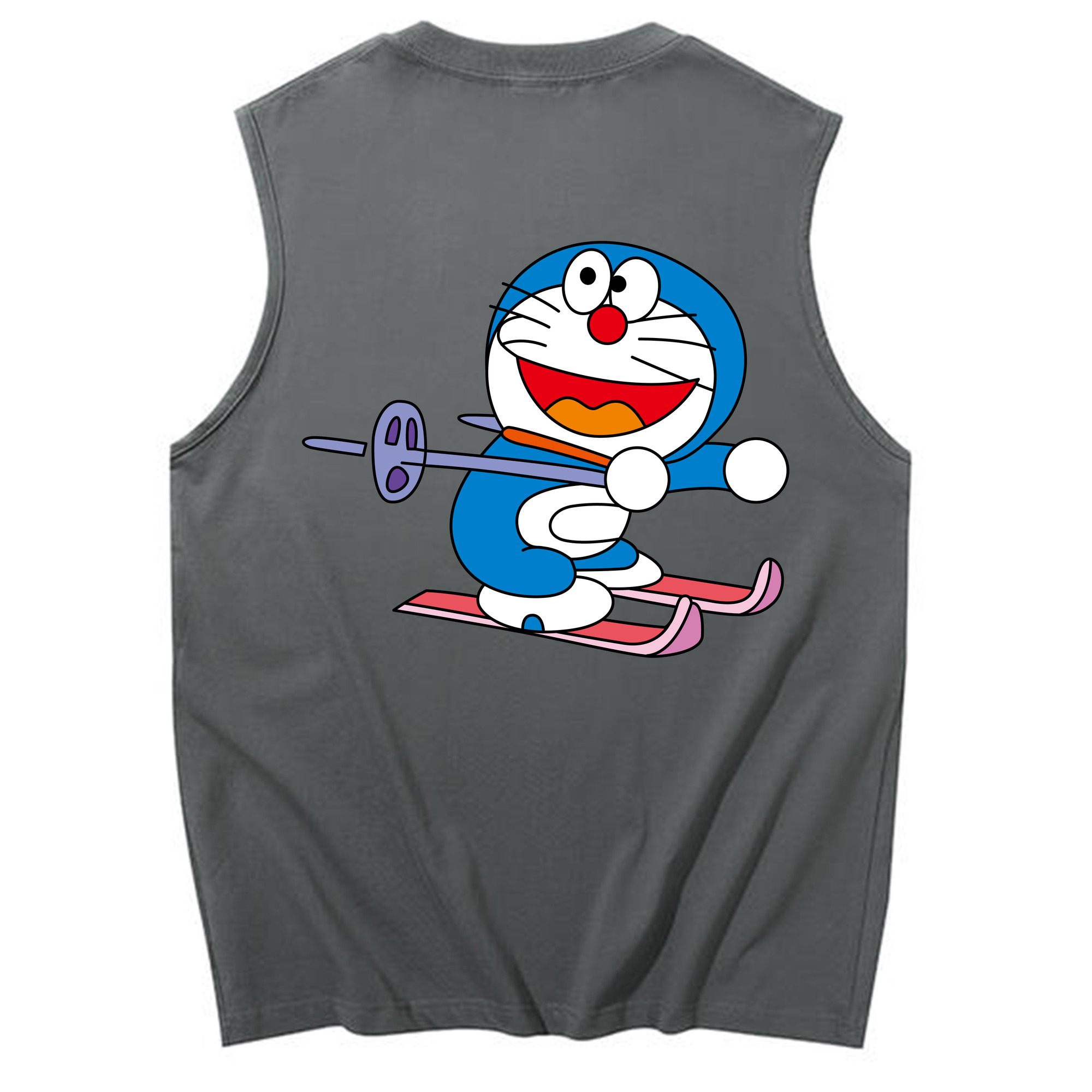（画像用） ドラえもん Doraemon コットン100％タンクトップ（背面プリント）